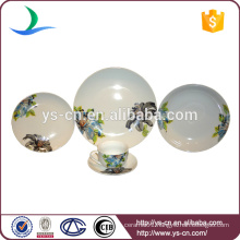 Chinese wholesale ceramic plates with decal